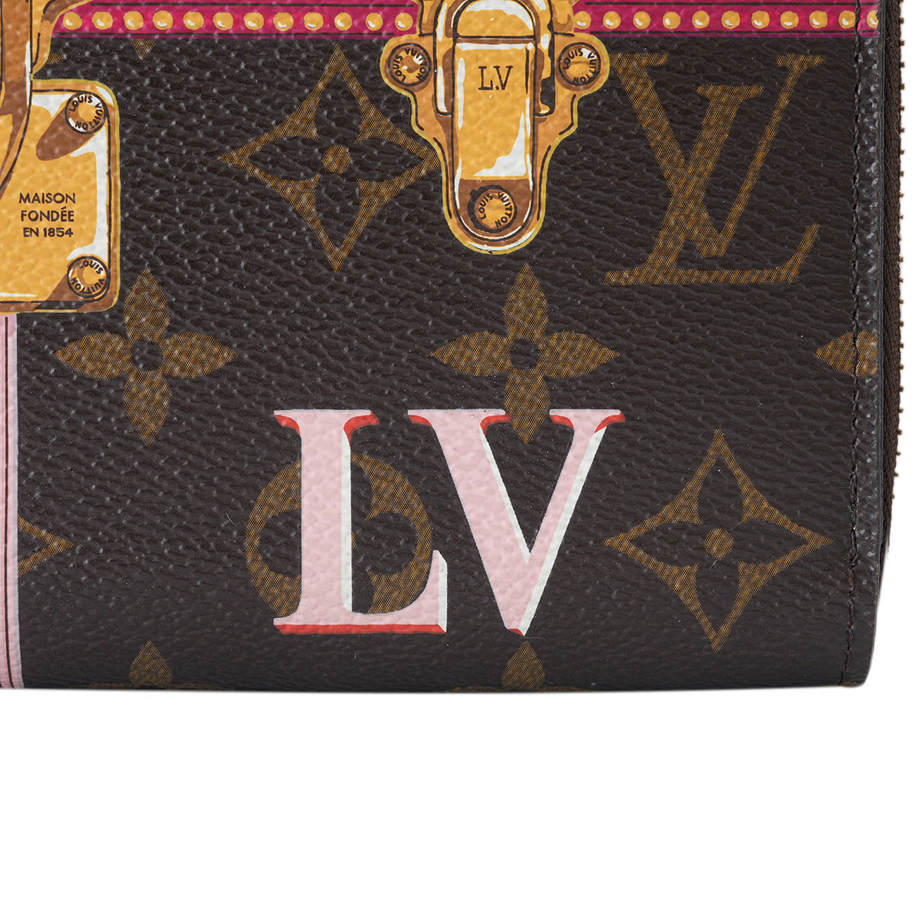 LOUIS VUITTON(USED)루이비통 지퍼 장지갑